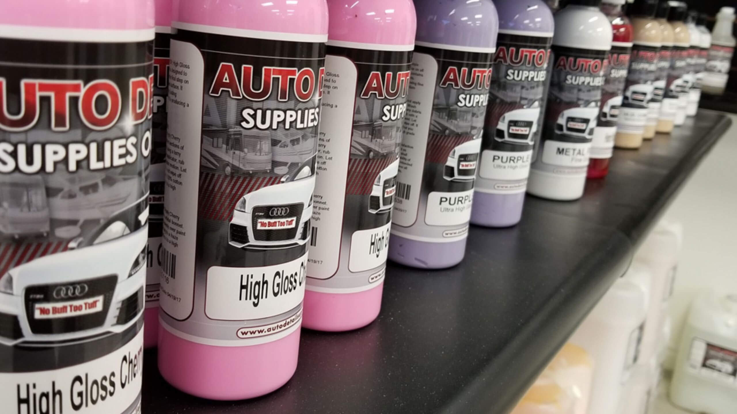 automotive detailing supplies